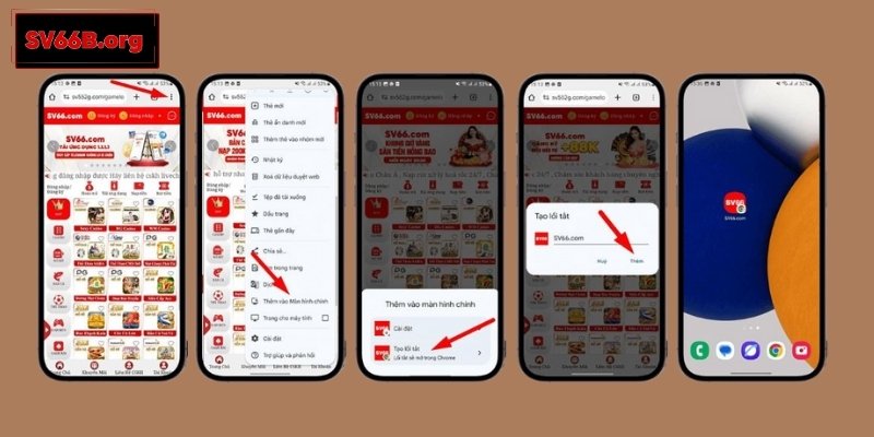 Tải app SV66 cho Android