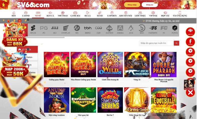 Hội viên được thỏa mãn đam mê trải nghiệm trên 10 sảnh cược