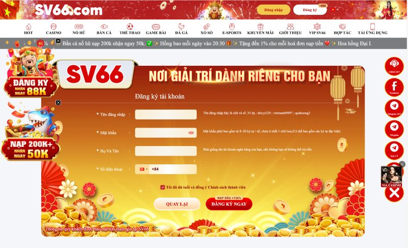 Hướng dẫn tân thủ cá cược tại nhà cái SV66